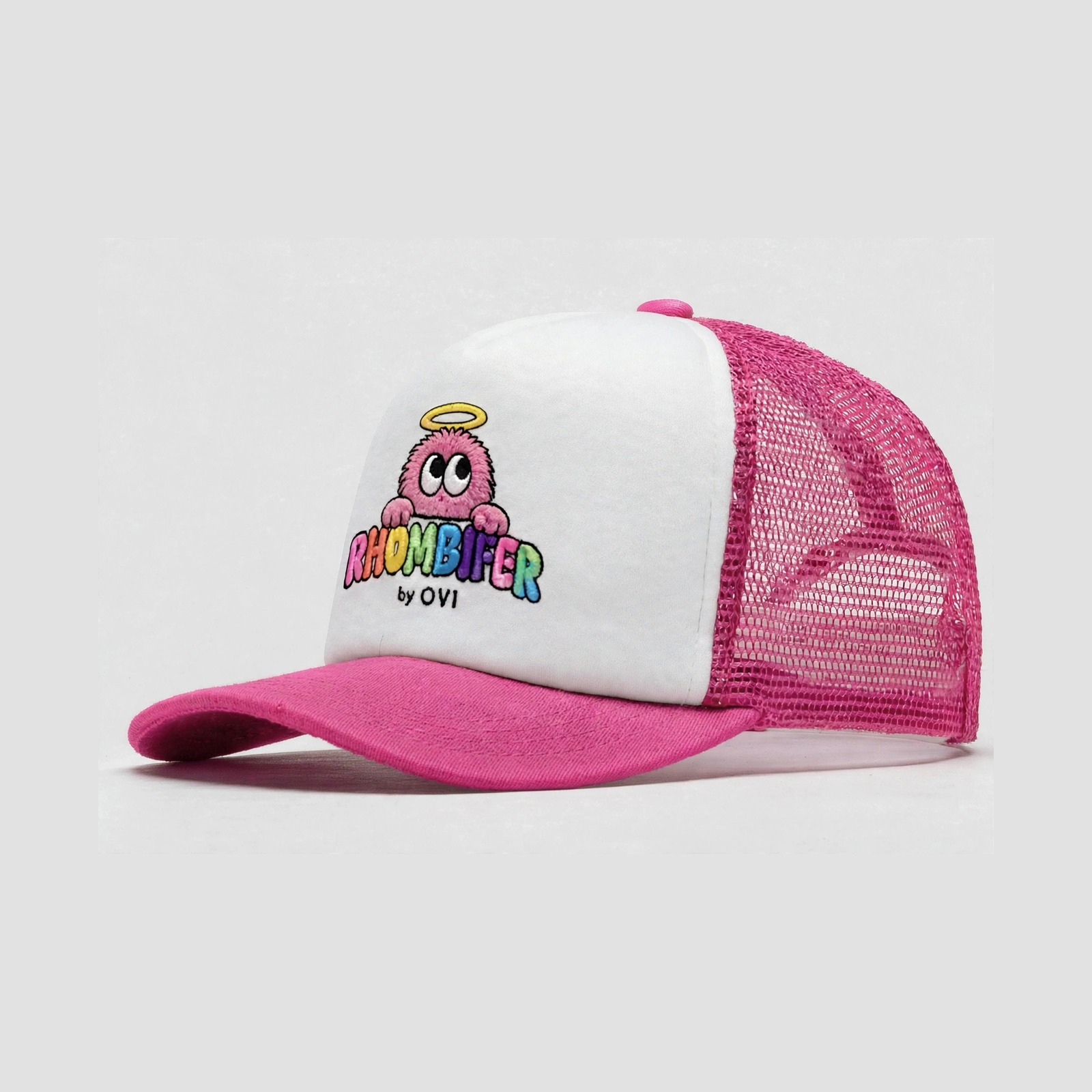 Gorra Trucker Rosada — RHOMBIFER by OVI