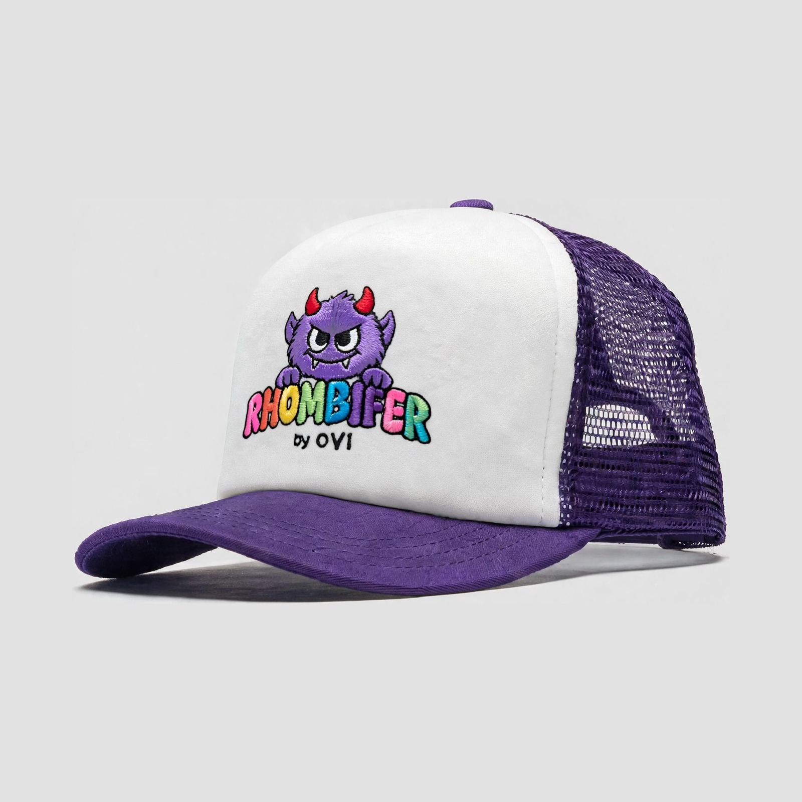 Gorra Trucker Morada — RHOMBIFER by OVI